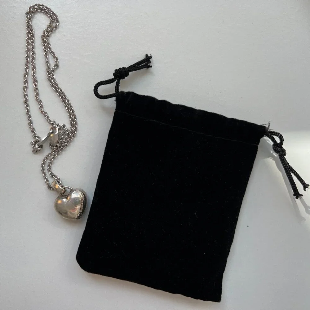 Vintage Judith Jack Sterling Silver Heart Necklace – Valentine’s Day Ready 💖 - Picture 9 of 10